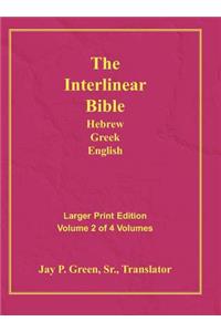 Interlinear Hebrew Greek English Bible-PR-FL/OE/KJ Large Print Volume 2