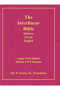 Interlinear Hebrew Greek English Bible-PR-FL/OE/KJ Large Print Volume 2