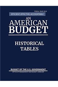 Historical Tables, Budget of the United States, Fiscal Year 2019