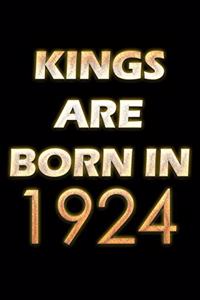 Kings Are Born In 1924 Notebook