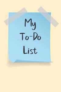 My To Do List
