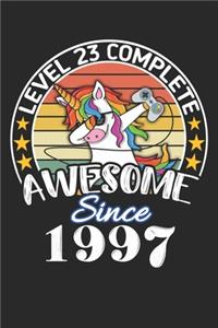 Level 23 complete awesome since 1997