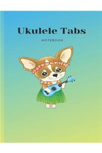 Ukulele Tab Notebook