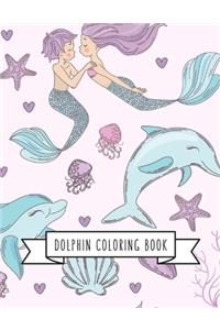 Dolphin Coloring Book