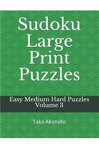 Sudoku Large Print Puzzles