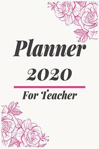 Planner 2020 for Teacher