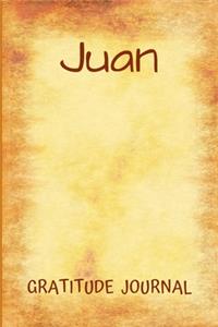 Juan Gratitude Journal