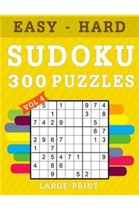 300 Sudoku Puzzles Large Print