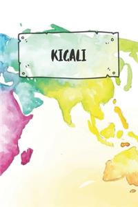 Kigali: Ruled Travel Diary Notebook or Journey Journal - Lined Trip Pocketbook for Men and Women with Lines