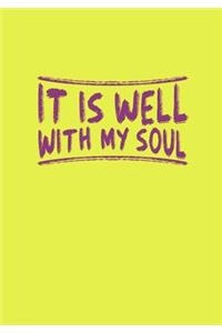 It is Well with my Soul
