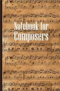 Notebook for Composers