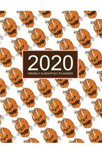 2020 Planner Weekly & Monthly 8.5x11 Inch