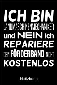 Ich bin Landmaschinenmechaniker und nein ich repariere dein Förderband nicht kostenlos