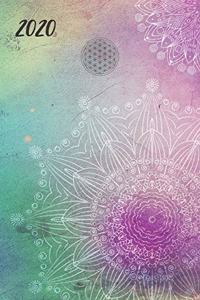 2020 Termin-Kalender Mandala Lebensblume DIN A5