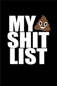 My Shit List