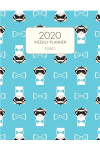 2020 Weekly Planner Ferret