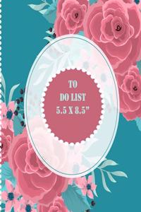 To Do List 5.5 x 8.5