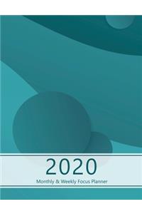 2020 Monthly & Weekly Focus Planner
