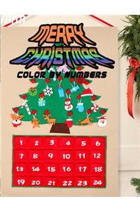 Merry Christmas Color By Numbers