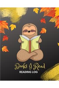 Book I Read Reading Log