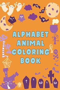Alphabet Animal Coloring Book