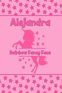 Alejandra Rainbow Fancy Face