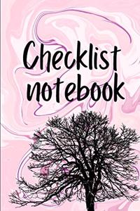 Checklist Notebook