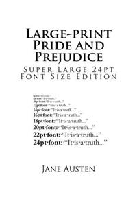 Large-print Pride and Prejudice