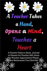Teacher Journal Gift
