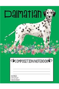 Dalmatian Composition Notebook