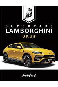 Supercars Lamborghini Urus Notebook