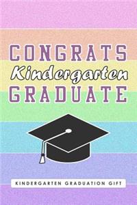 Kindergarten Graduation Gift, Congrats Kindergarten Graduate