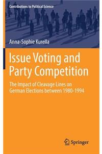 Issue Voting and Party Competition