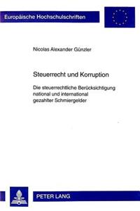 Steuerrecht Und Korruption