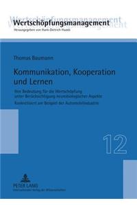 Kommunikation, Kooperation Und Lernen