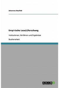 Empirische Lese(r)forschung