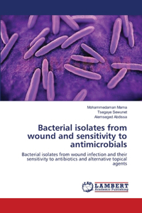 Bacterial isolates from wound and sensitivity to antimicrobials