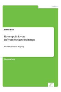 Flottenpolitik von Luftverkehrsgesellschaften