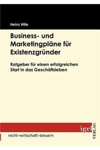 Business- und Marketingpläne für Existenzgründer