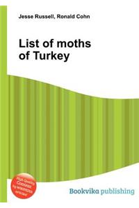 List of Moths of Turkey