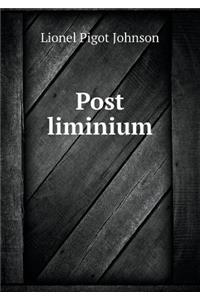 Post Liminium
