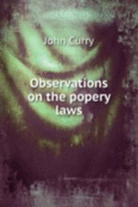 Observations on the popery laws