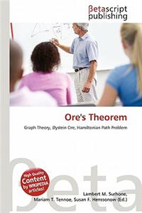 Ore's Theorem