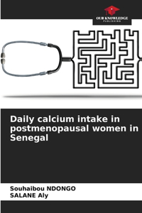 Daily calcium intake in postmenopausal women in Senegal