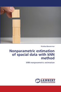 Nonparametric estimation of spacial data with kNN method