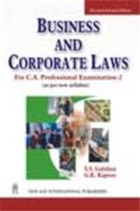 Business and Corporate Laws for C. A. Professional Examination: v. 2