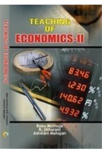Teaching Of Economics-ii/pb