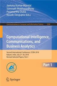 Computational Intelligence, Communications, and Business Analytics