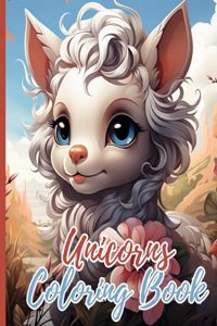 Unicorns Coloring Book