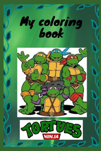 My coloring book Tortues Nindja